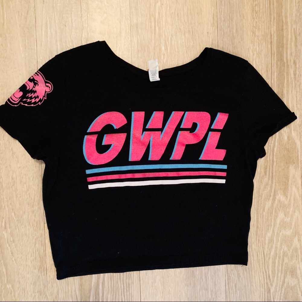 Girls Who Powerlift Crop Top 💜🖤